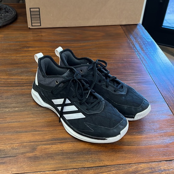 adidas Other - {Adidas}Mens Sz 7 Black Adidas Tennis Shoes